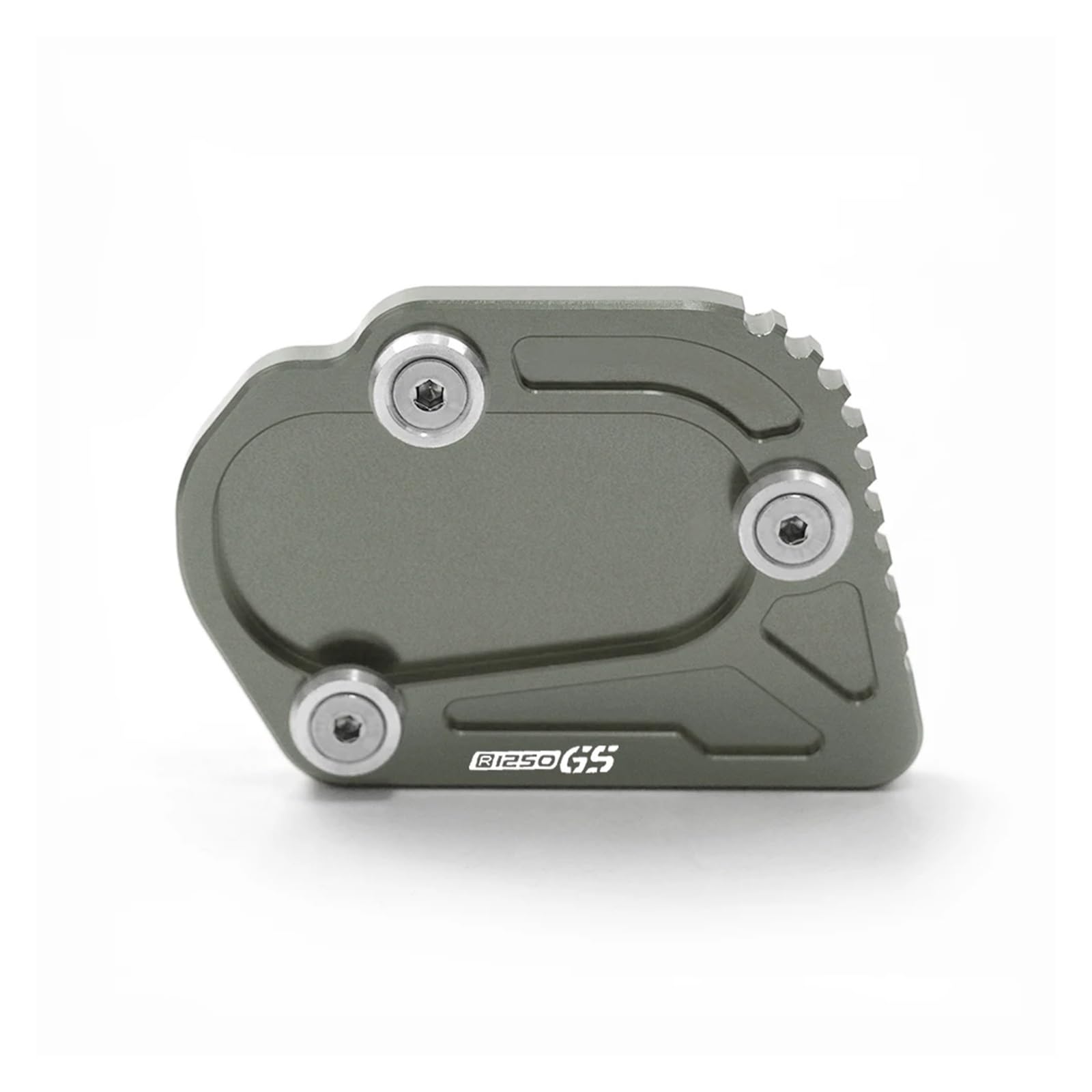 Motorrad-Ständerstützpolster Für R1250GS ADV alle Jahre Motorrad CNC Kickstand Extension Pad Seitenständer Vergrößerungsplatte(Titanium-R1250GS) von SJOIOOP