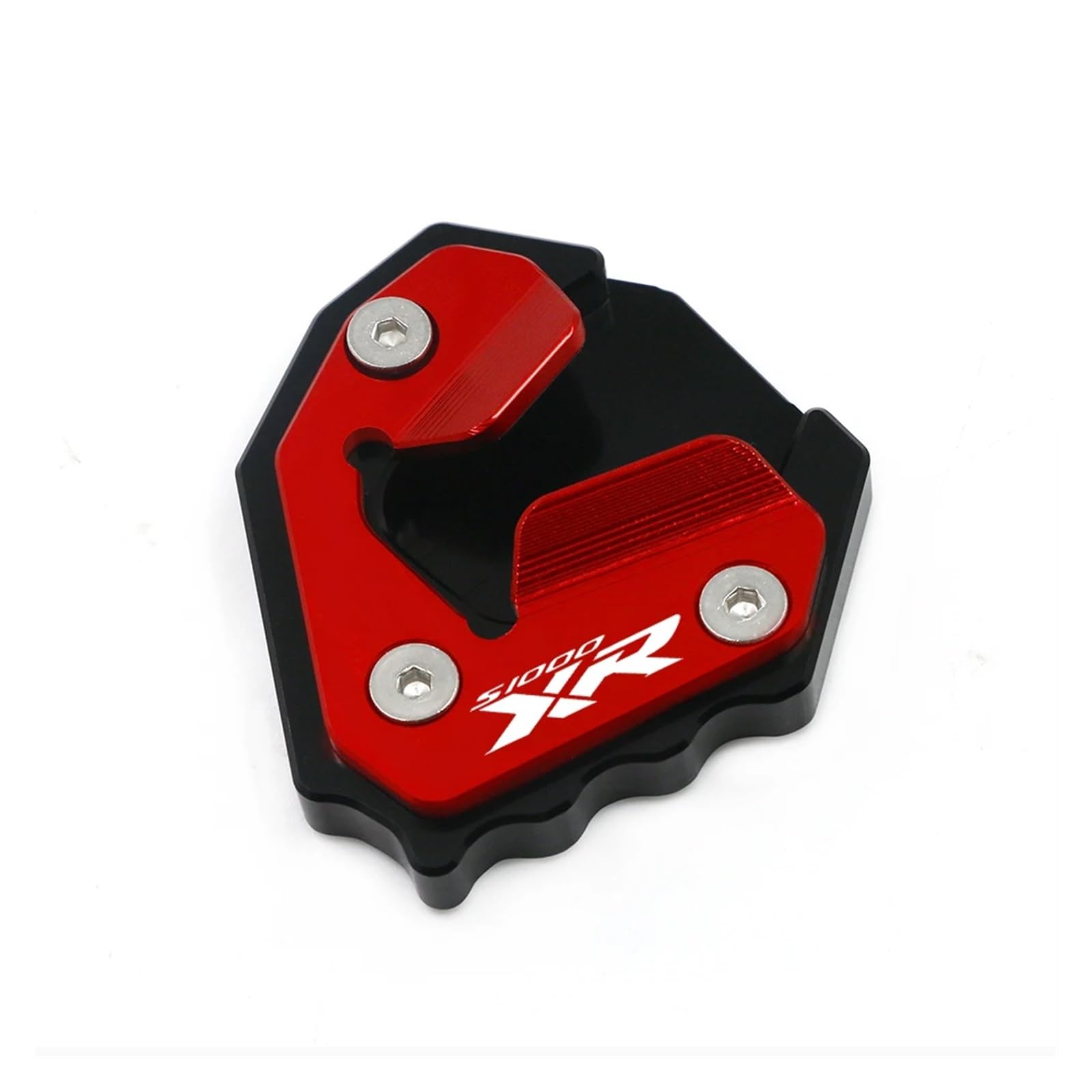 Motorrad-Ständerstützpolster Für S1000XR 2014-2023 Motorrad CNC Fuß Seite Stehen Pad Platte Kickstand Enlarger Unterstützung Verlängerung(14-19 red) von SJOIOOP