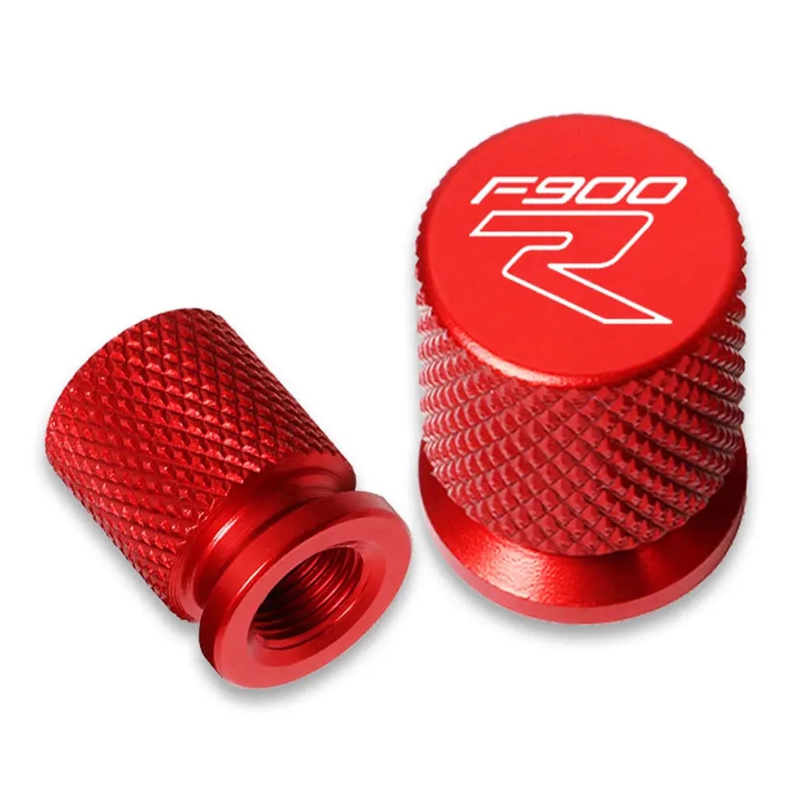 Ventilkappen für Alu-Reifen Für F900R 2009-2020 2019 2018 2017 2016 Motorrad Zubehör Rad Reifen Ventil Air Port Stem Caps Reifen Abdeckungen(Red) von SJOIOOP