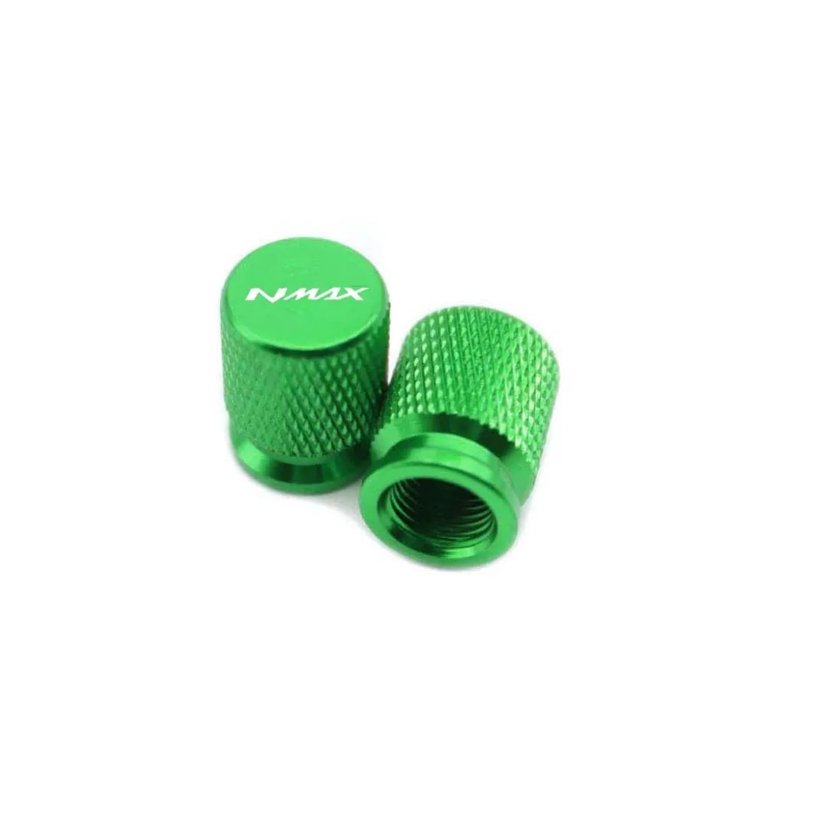 Ventilkappen für Alu-Reifen Für NMAX155 N-MAX 125 Ganzjährig Motorrad Aluminium Zubehör Reifen Ventil Air Port Stem Cap Abdeckung(Green) von SJOIOOP