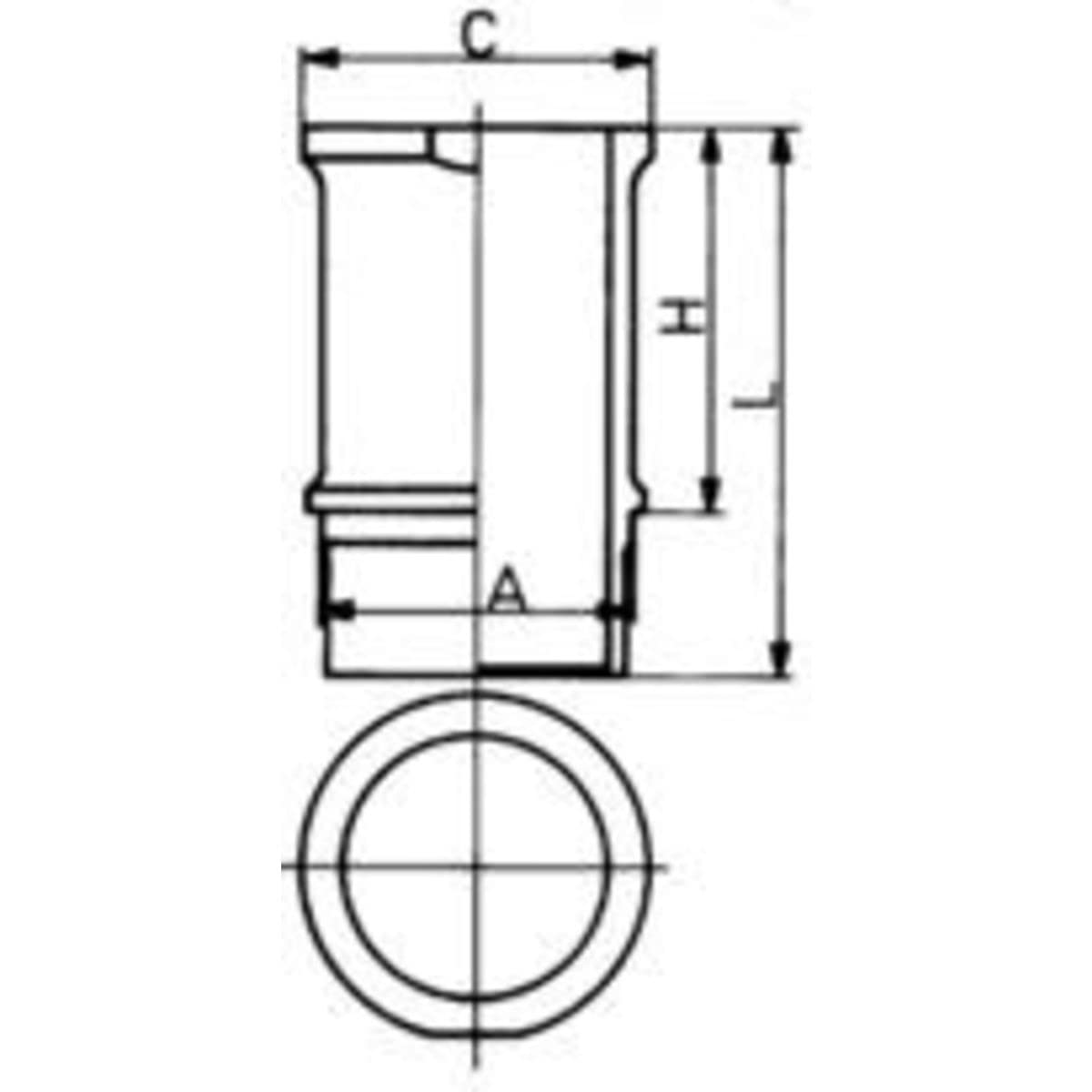 KS Kolbenschmidt 89 584 110 Zylinder-Büchse von SK11