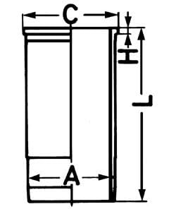 KS Kolbenschmidt 89 816 110 Zylinder-Büchse von SK11