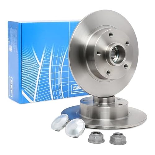 2x SKF Bremsscheibe Ø260, 62mm Höhe: 86.2mm Dicke: 8mm voll VKBD 1027 von SKF