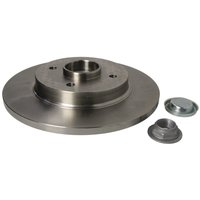 Bremsscheibe SKF VKBD 1016 hinten, voll, 1 Stück von SKF