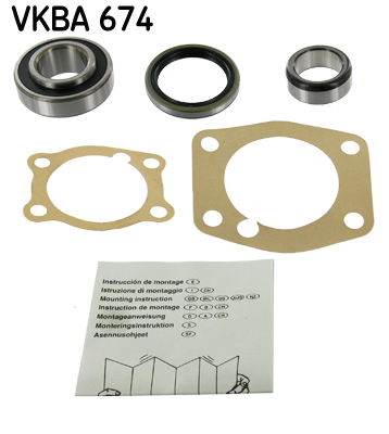 Radlagersatz Hinterachse SKF VKBA 674 von SKF