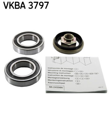 Radlagersatz Vorderachse SKF VKBA 3797 von SKF