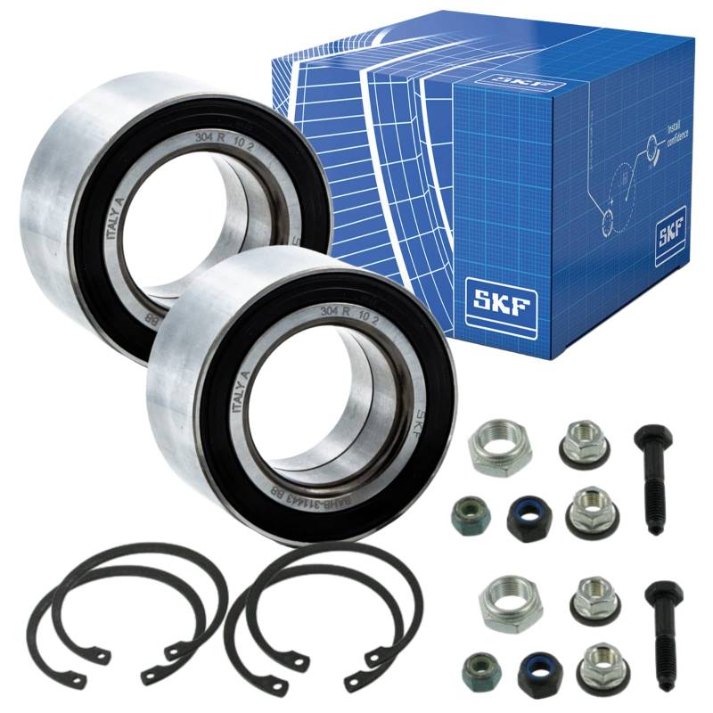 2x SKF Radlager vorne Radlagersatz | VKBA 1358 für Cordoba Ibiza Toledo Golf Passat von SKF