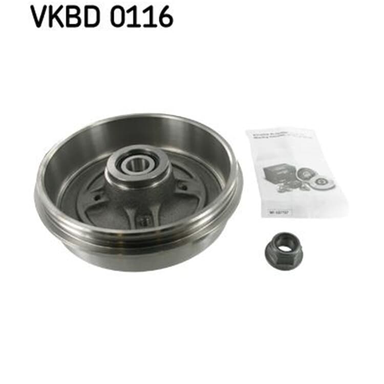 SKF Bremstrommel Renault 19 Clio Megane von SKF