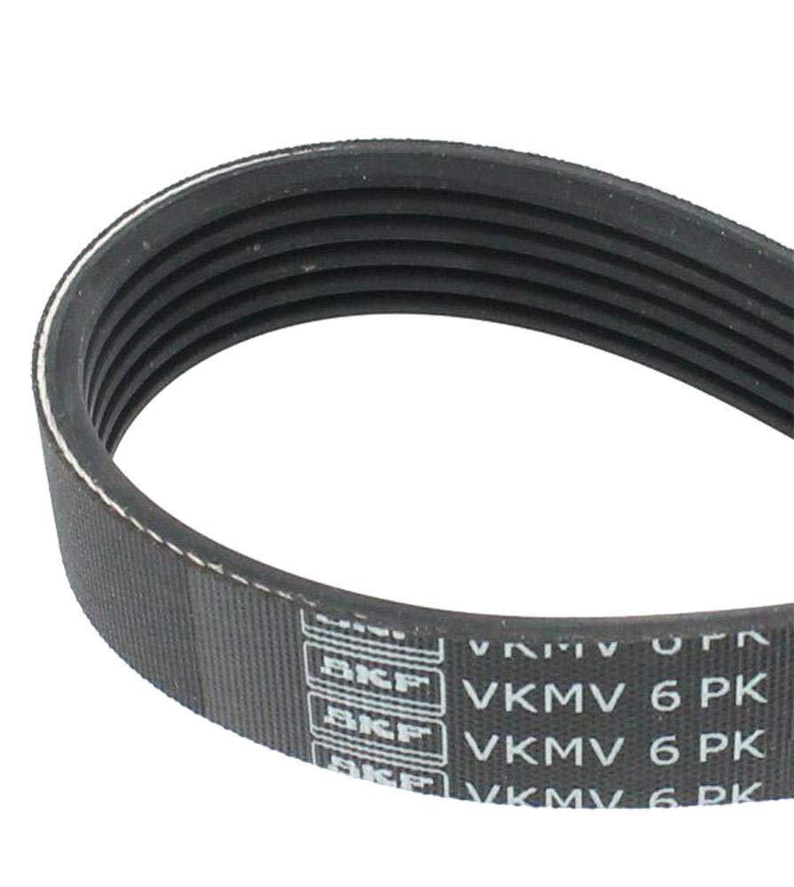 SKF VKMV 6PK1042 Keilrippenriemen, Schwarz von SKF