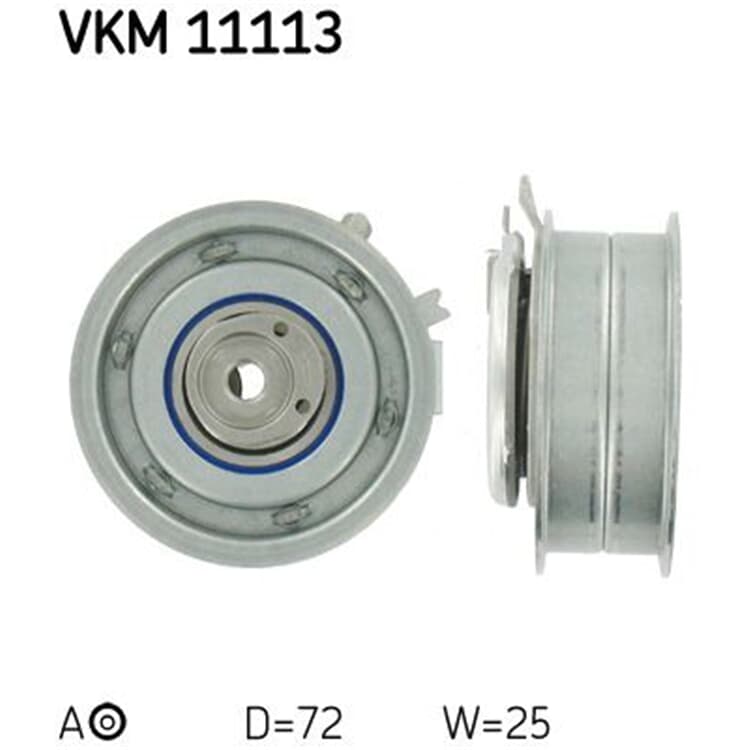 SKF Spannrolle f?r Zahnriemen Audi Seat Skoda VW von SKF