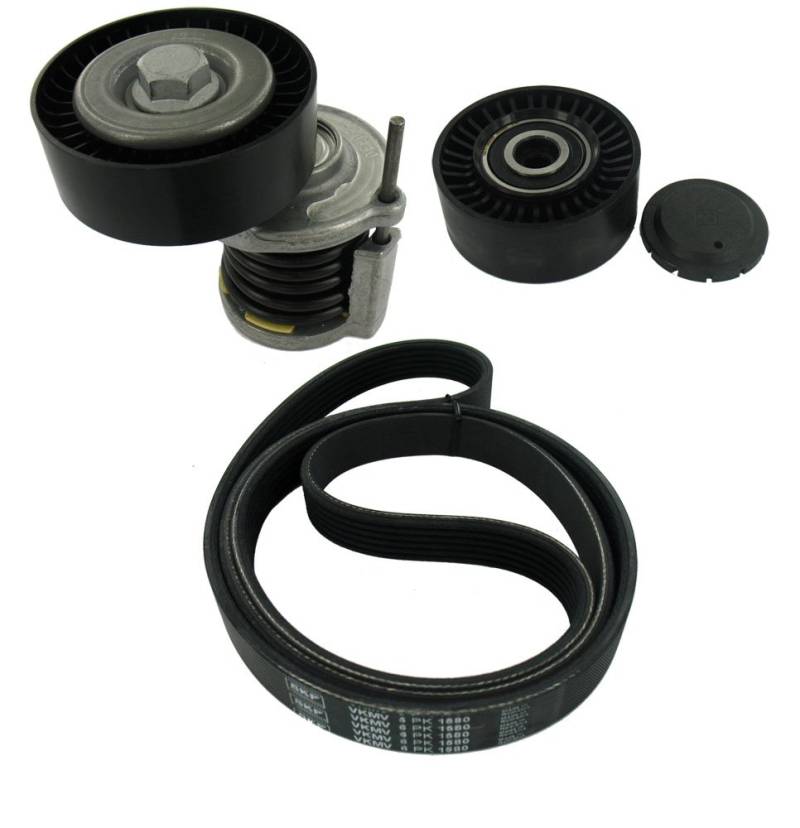 SKF VKMA31127 VKMA 31127 Spannrollensatz für Nebentrieb, Schwarz von SKF