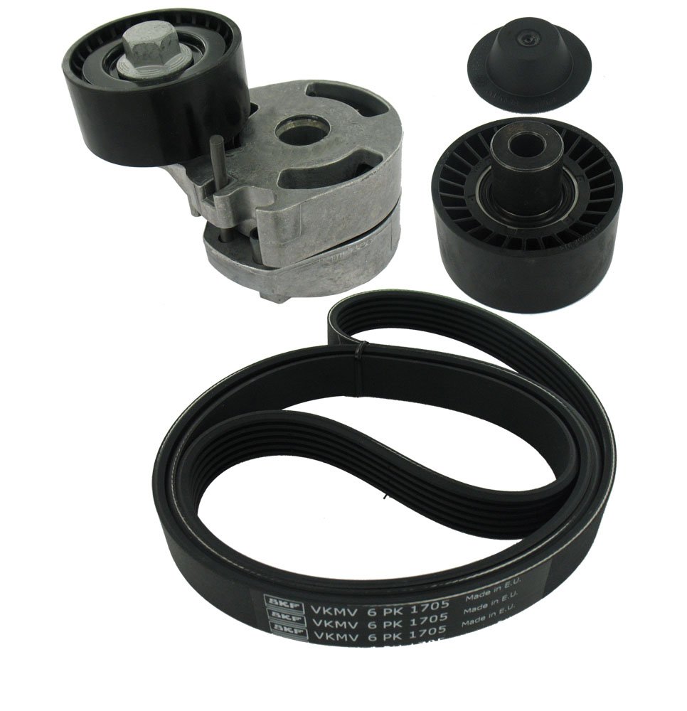 SKF VKMA 33061 Spannrollensatz für Nebentrieb, Schwarz von SKF