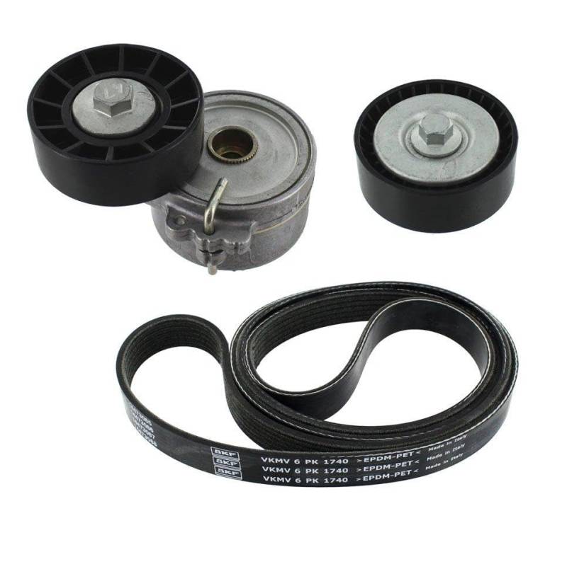 SKF VKMA 33095 Spannrollensatz für Nebentrieb, Schwarz von SKF