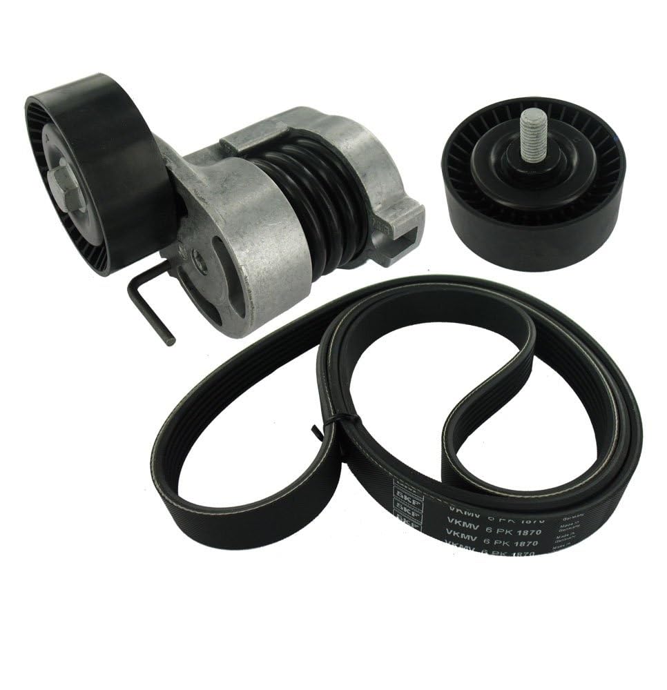 SKF VKMA38330 VKMA Spannrollensatz 38330 Spannrollensatz für Nebentrieb, Schwarz von SKF