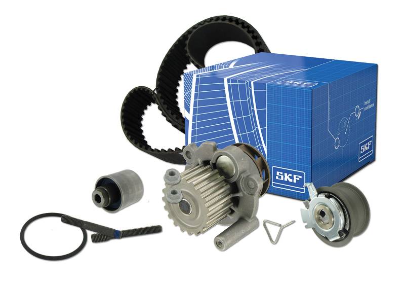 SKF VKMC 01250-2 Wasserpumpe + Zahnriemensatz, Black von SKF