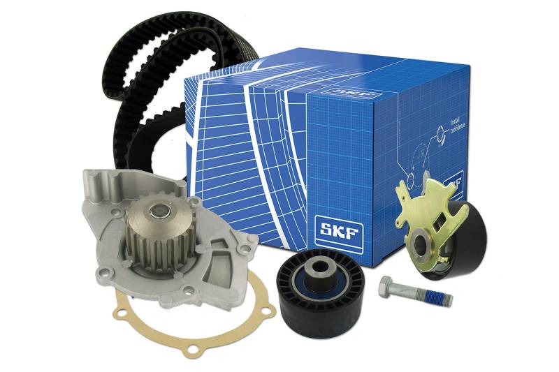 SKF VKMC 03257 Wasserpumpe + Zahnriemensatz, Black von SKF