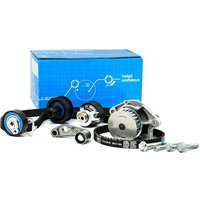 SKF Wasserpumpe + Zahnriemensatz mit Dichtungen VKMC 01121-1 Wasserpumpe + Zahnriemenkit VW,AUDI,SKODA,Golf IV Schrägheck (1J1) von SKF