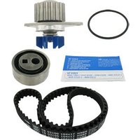 SKF Wasserpumpe + Zahnriemensatz Zähnez.: 104 VKMC 03100 Wasserpumpe + Zahnriemenkit PEUGEOT,CITROËN,MEGA,206 Schrägheck (2A/C) von SKF