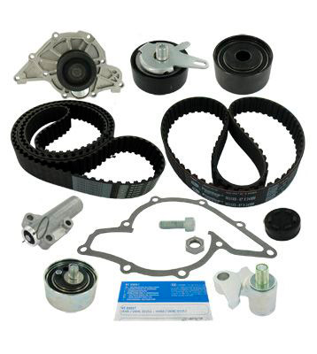 SKF Wasserpumpe + Zahnriemensatz VW,AUDI VKMC 01952-1 059130113A,N0147236,N10218708 Wasserpumpe + Zahnriemenkit 059109479B,059109487C,059121004B von SKF