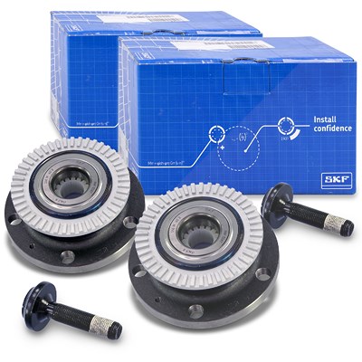 Skf 2x Radlagersatz Hinterachse [Hersteller-Nr. VKBA3606] für Audi, Seat von SKF