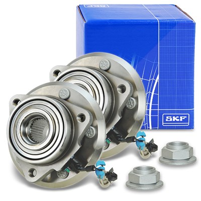 Skf 2x Radlagersatz inkl. Radnabe Vorderachse für Opel, Chevrolet von SKF