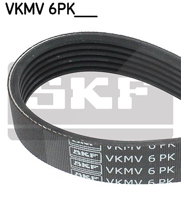 Skf Keilrippenriemen [Hersteller-Nr. VKMV6PK2490] für Audi, Chrysler, Plymouth, VW von SKF