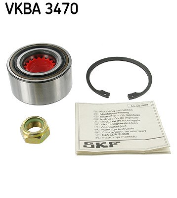 Skf Radlagersatz [Hersteller-Nr. VKBA3470] für Renault von SKF