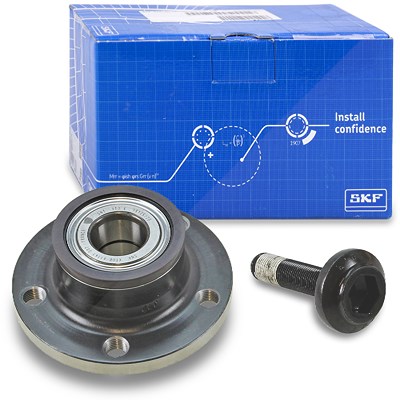 Skf Radlagersatz mit Radnabe Hinterachse [Hersteller-Nr. VKBA6558] für VW von SKF