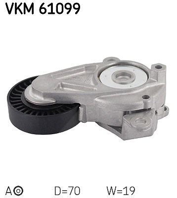 Skf Spannrolle, Keilrippenriemen [Hersteller-Nr. VKM61099] für Toyota von SKF