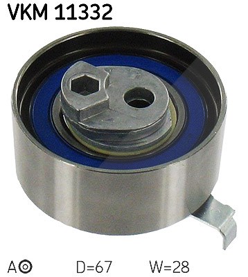 Skf Spannrolle, Zahnriemen [Hersteller-Nr. VKM11332] für Audi, VW von SKF