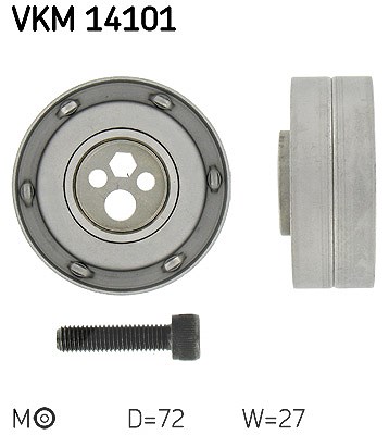 Skf Spannrolle, Zahnriemen [Hersteller-Nr. VKM14101] für Ford von SKF