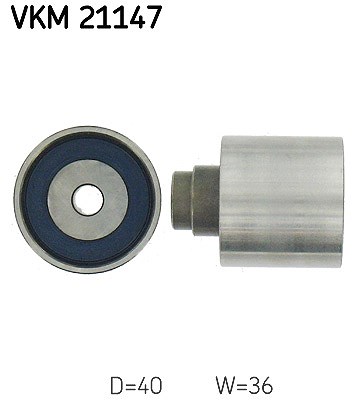 Skf Umlenk-/Führungsrolle, Zahnriemen [Hersteller-Nr. VKM21147] für Audi, Chrysler, Dodge, Ford, Jeep, Mitsubishi, Seat, Skoda, VW von SKF