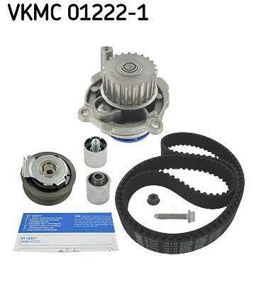 Skf Wasserpumpe + Zahnriemensatz [Hersteller-Nr. VKMC01222-1] für Audi, Seat, Skoda, VW von SKF