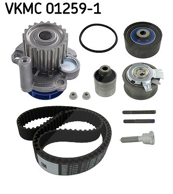 Skf Wasserpumpe + Zahnriemensatz [Hersteller-Nr. VKMC01259-1] für Audi, Seat, Skoda, VW von SKF