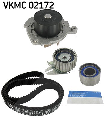 Skf Wasserpumpe + Zahnriemensatz [Hersteller-Nr. VKMC02172] für Lancia, Fiat von SKF