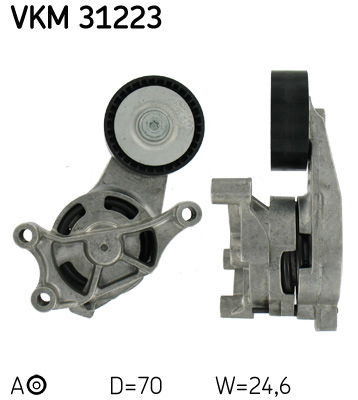 Spannrolle, Keilrippenriemen SKF VKM 31223 von SKF