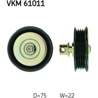 Umlenk-/Führungsrolle, Keilrippenriemen SKF VKM 61011 von SKF