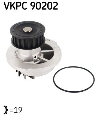 Wasserpumpe, Motorkühlung SKF VKPC 90202 von SKF