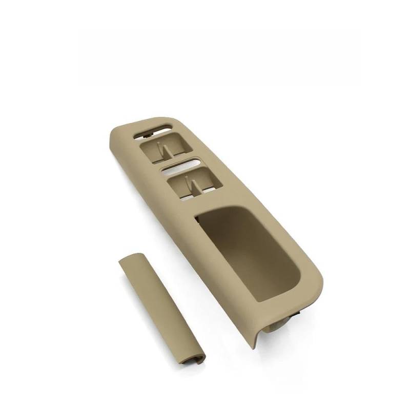 Dertür Griffve Auto Tür Panel Trim Innen Tür Pull Griff Für VW Für Bora Für Golf 4 Für MK4 Für Jetta Für Passat 1999-2004 Innentürgriff(RHD Beige 2PCs) von SKINII