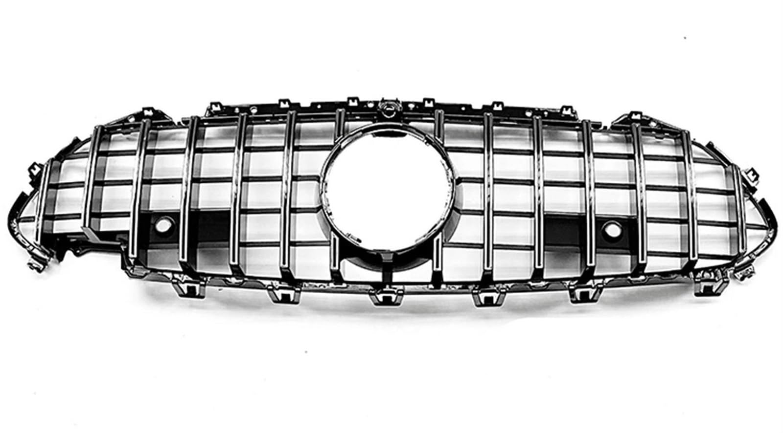 Kühlergrill Für Mercedes Für Benz W257 C257 CLS Klasse 2019-2022 CLS300 CLS450 CLS500 GT R Oberen Stoßfänger Haube Mesh Front Grille Frontgrill von SKINII