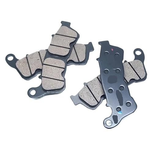 For 600 CB600F CB 600 F ABS 2007 2008 2009 2010 2011 vorne Heckbremsbeläge Set Teile(2x Front Brake Pads) von SKNPGJFR