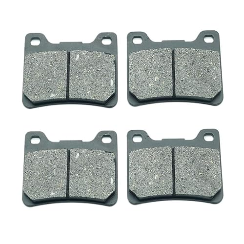 For 750 XV750 1988-1997 XV700 1984-1987 XV 700 750 Vordere hintere Bremsblockpolster Schuh-Set-Kit Kit(2x Front Brake Pads) von SKNPGJFR