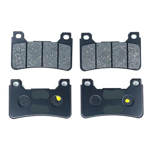 For CBR600RR CBR600 CBR 600 RR 2007 2008 2009 2012 2012 2012 2014 2015 2016 2017 ABS Front Heck -Bremsbeläge Kit Set Set(2 Front Brake Pads) von SKNPGJFR