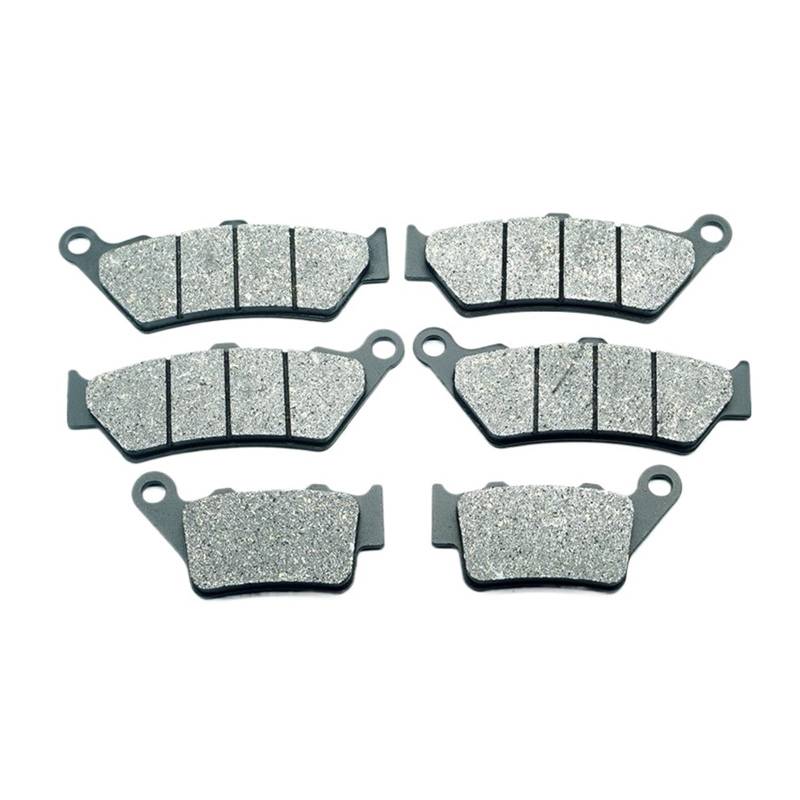 For F650 CS Scarver 2004 2005 2006 2007 F650CS 650CS 650 Motorrad Vorne Hinten Bremsbeläge Kit Set(Front and Rear Pads) von SKNPGJFR