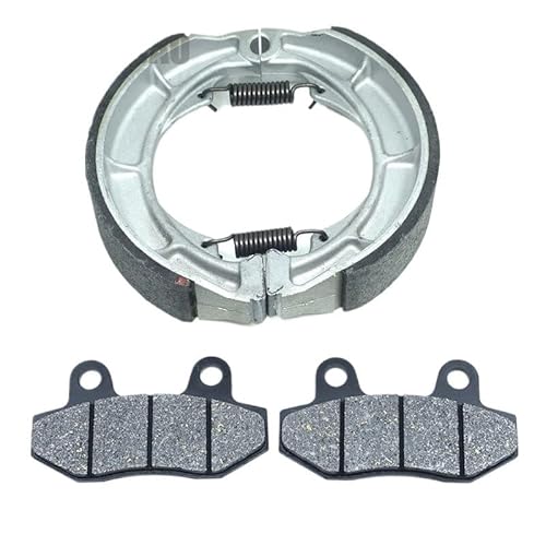 For GV250 GV 250 Aquila 2001 2002 2003 2004 2005 2006 2007 2008 2009 Vorderradbremsbelag Hinterradbremsbacken-Kit-Set(Front Rear Set) von SKNPGJFR