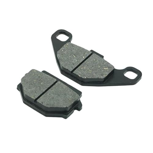 For KLR600 KLR 600 1984-1994 A1/B2/B1-B4/B6-B9 Vorderbremsblecher Heckbremsschuh-Set(Front Brake Pads) von SKNPGJFR