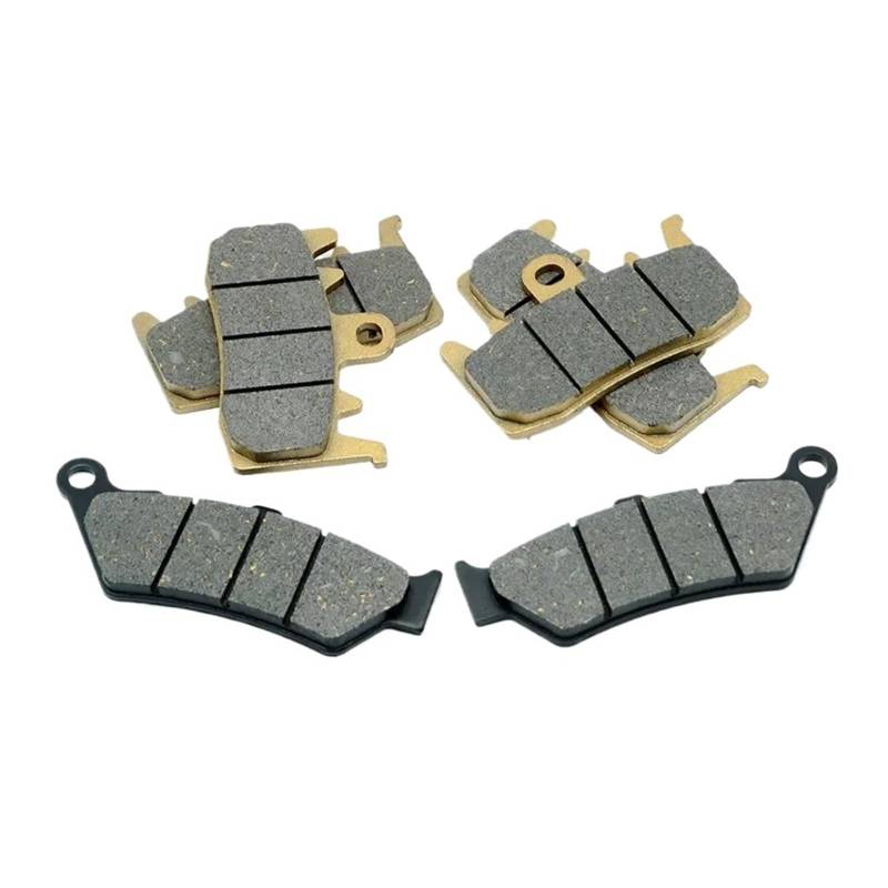 For R1200GS 2013-2018 R1200 GS Adventure 2014-2016 R1200GSW 2013-2015 R1200 GSW Vorne Hinten Bremsbeläge Kit Set(Front Rear Pads) von SKNPGJFR