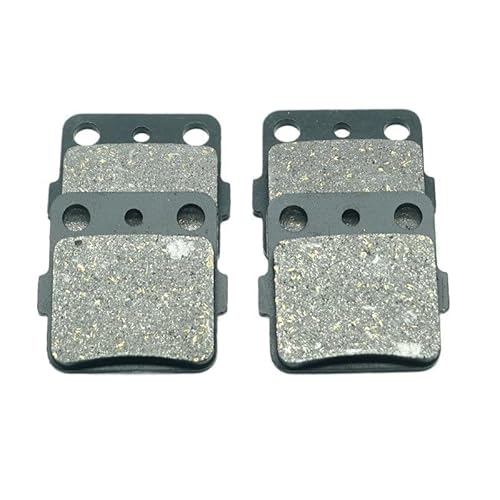 For TRX420FE Fourtrax Rancher ES / TRX420FM 4X4 2007-2019 Vorne Hinten Bremsbeläge Schuh Sets TRX 420 FE FM Teile(Front brake pads) von SKNPGJFR