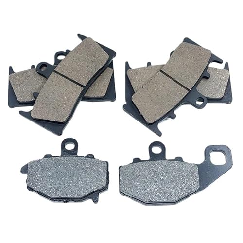 For ZX6R ZX600 1998-2002 ZZR600 2005-2007 ZX9R ZX900 1997-2001 Vordere hintere Bremsbeläge Kit Kit(Rear brake Pads) von SKNPGJFR