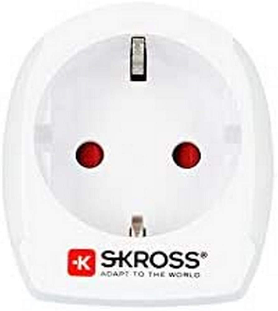 SKROSS Europe to Italy, White, Blister Packaging, 1.500212-E, weiß von SKROSS